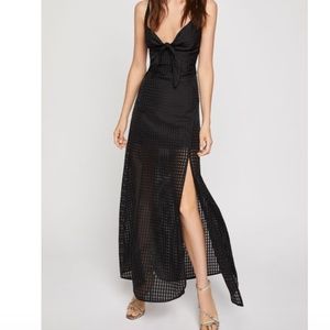 BCBGeneration Checkered Maxi Dress